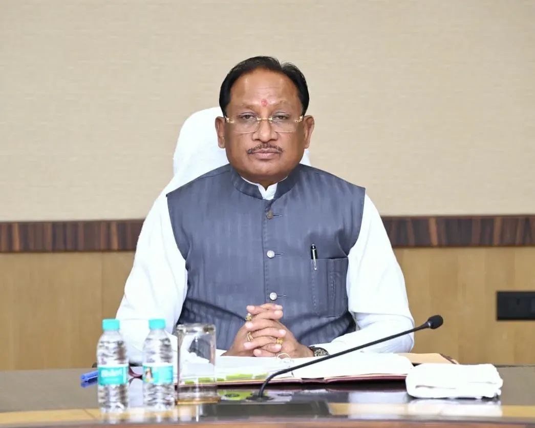 CM Vishnudev Sai Chairs Chhattisgarh Cabinet Meet