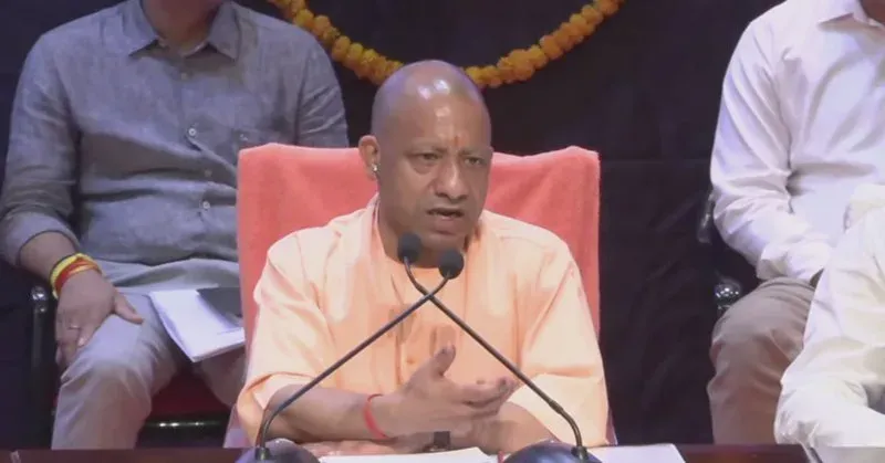 CM Yogi addresses media on PM Modi's 12 years in office