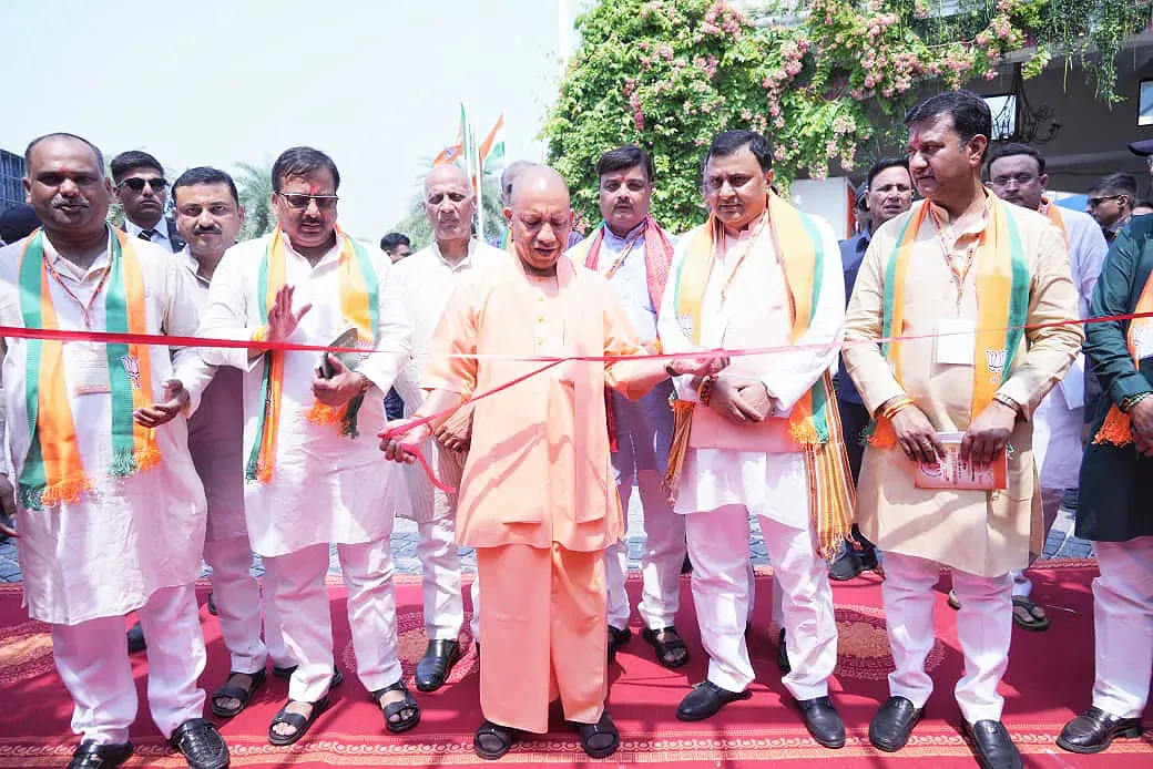 CM Yogi attends BJP training drive in Gorakhpur