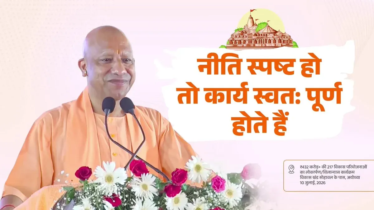 CM Yogi: Ayodhya Now Established as Solar City