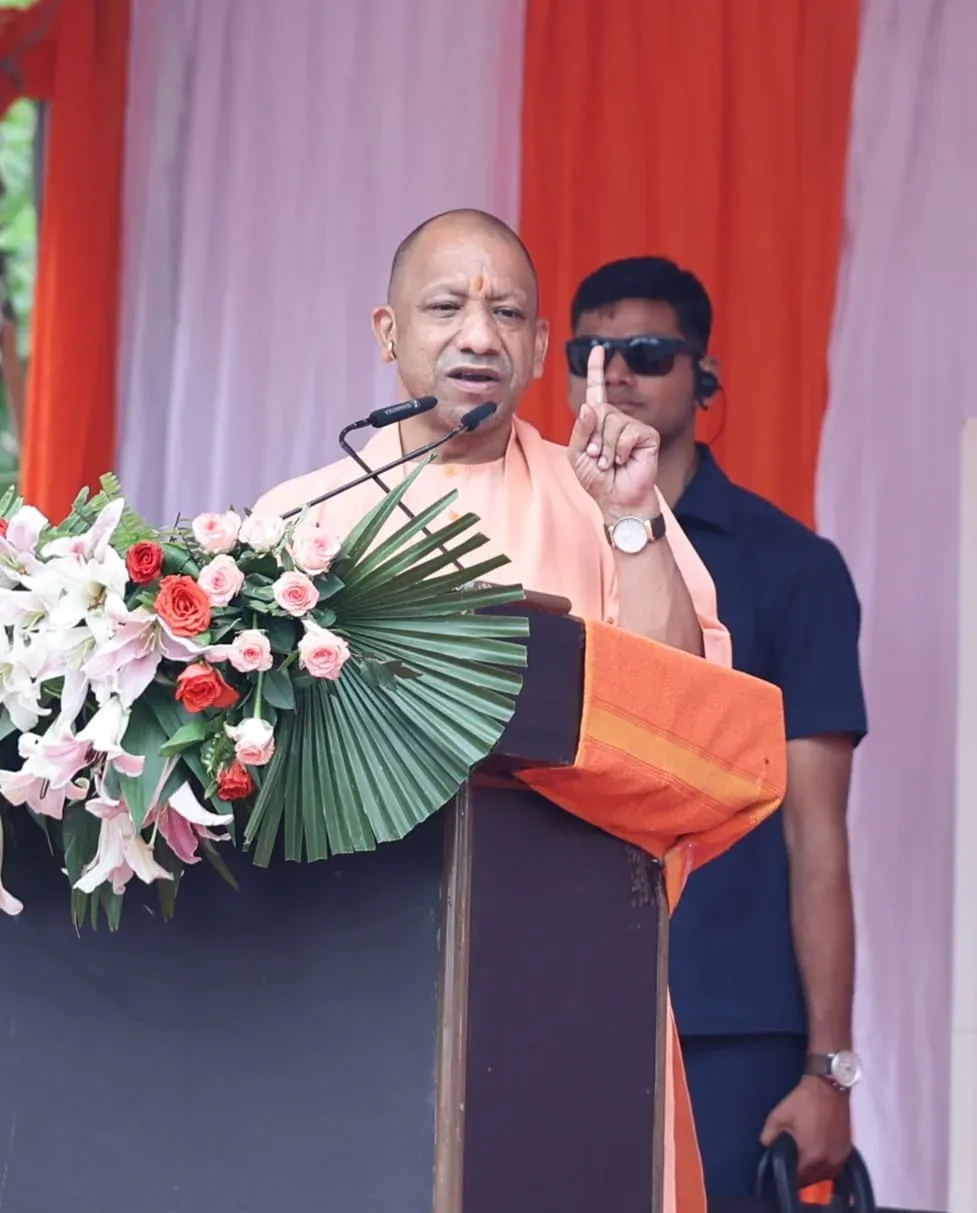 CM Yogi Flags Off Electric Buses for Gautam Buddh Nagar