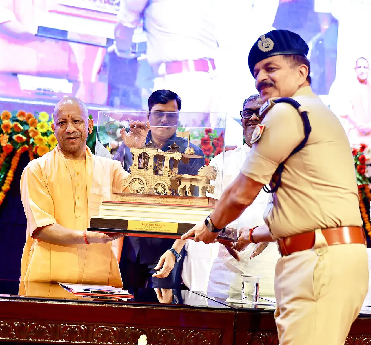 CM Yogi hands job letters to 470 sportspersons in UP Police
