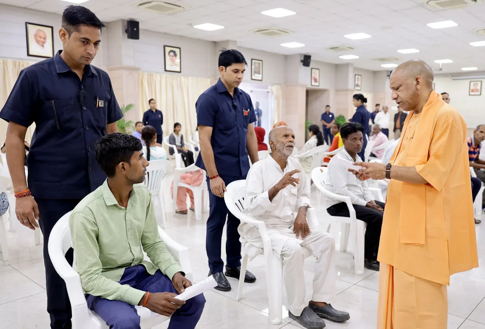CM Yogi Holds Janata Darshan, Directs Swift Grievance Redress