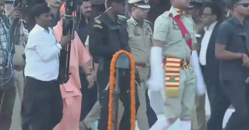 CM Yogi Honours Police Martyrs at Smriti Diwas Parade 2026