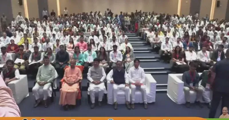 CM Yogi Honours Skilled Youth on World Youth Skills Day