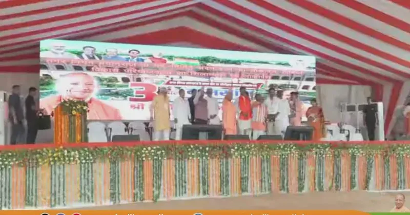 CM Yogi Inaugurates Prayagraj Nagar Nigam's New Council Hall