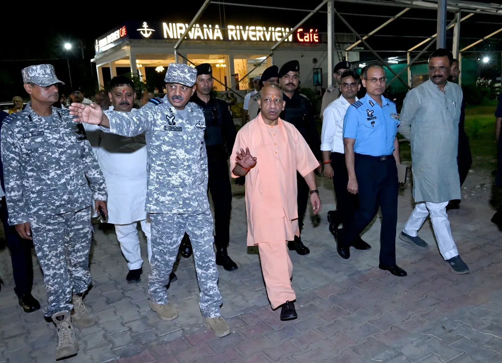 CM Yogi Inspects Namo Ghat Ahead of PM Modi's Varanasi Visit