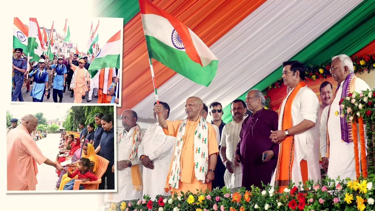CM Yogi Invokes Faith, Martyrs and Welfare in Vande Mataram Post
