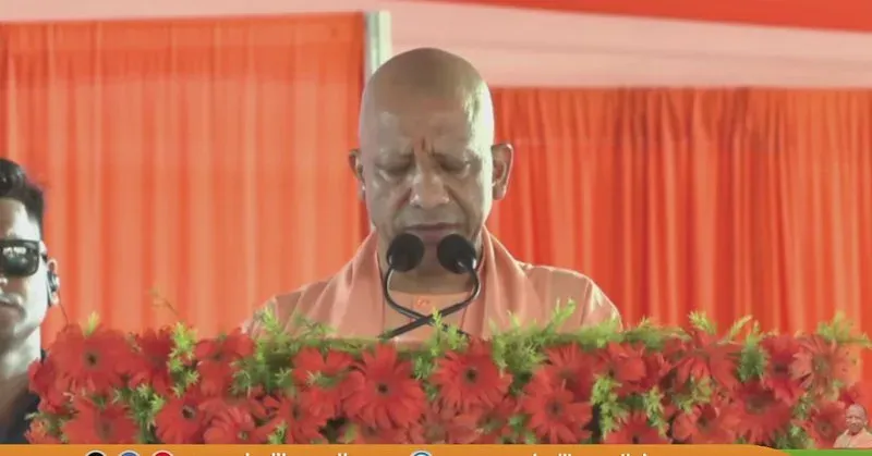 CM Yogi launches ₹803 cr projects in Balrampur