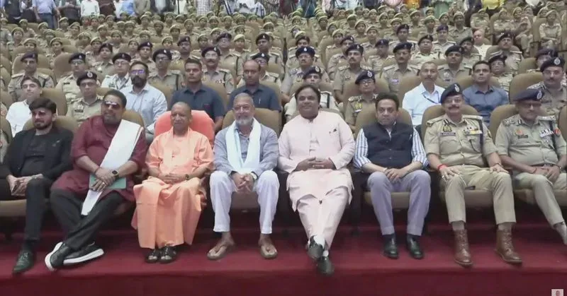 CM Yogi Launches UP Police Anthem 'Khaki Ka Sitara' in Lucknow