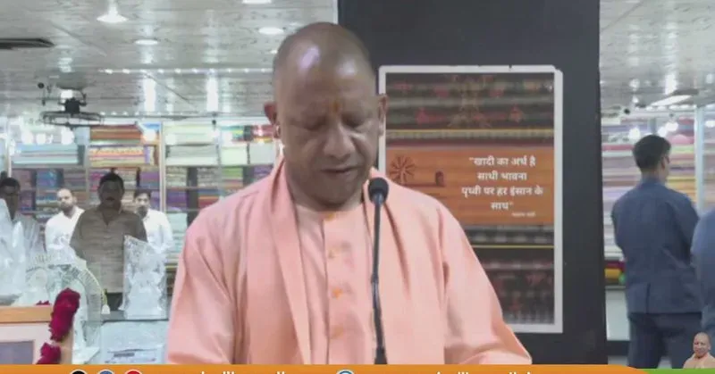 CM Yogi marks Gandhi Jayanti at Lucknow event