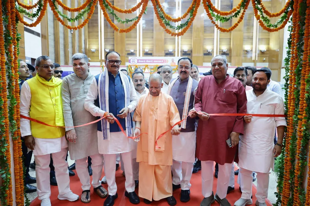 CM Yogi Marks PM Modi's 12 Years With Media Briefing in Lucknow