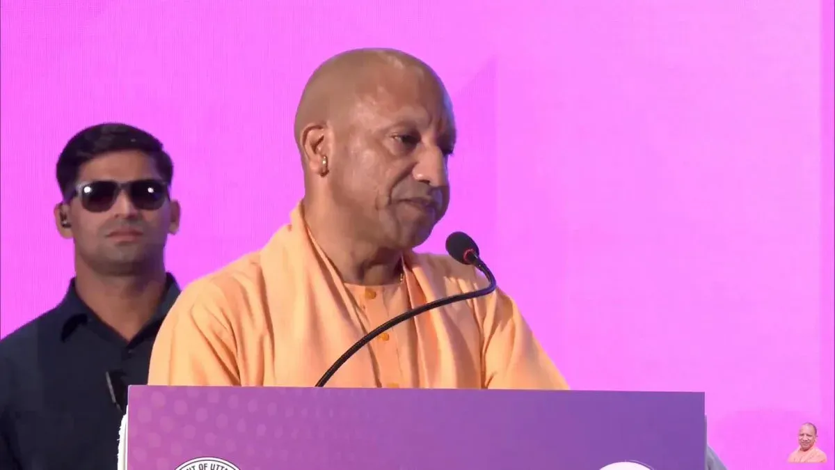 CM Yogi Pitches UP's Law, Order and Infrastructure to Investors