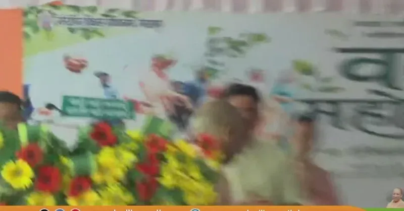 CM Yogi Plants Maulshree Sapling in Gorakhpur Under Vriksharopan Mahayagya-2026