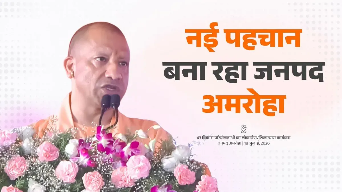 CM Yogi Pledges New Development Milestones for Amroha