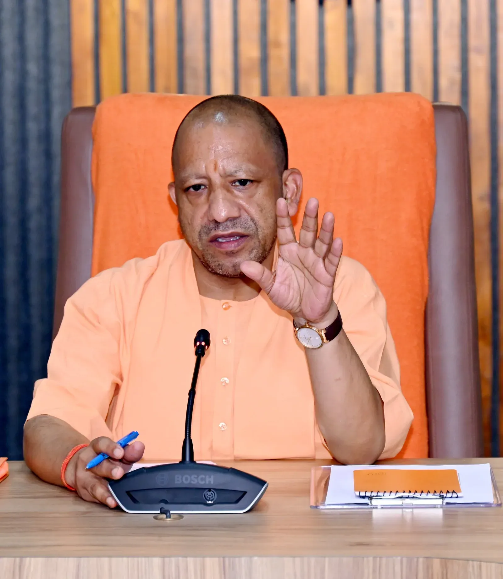 CM Yogi Reviews PWD Projects in Gorakhpur, Azamgarh Divisions