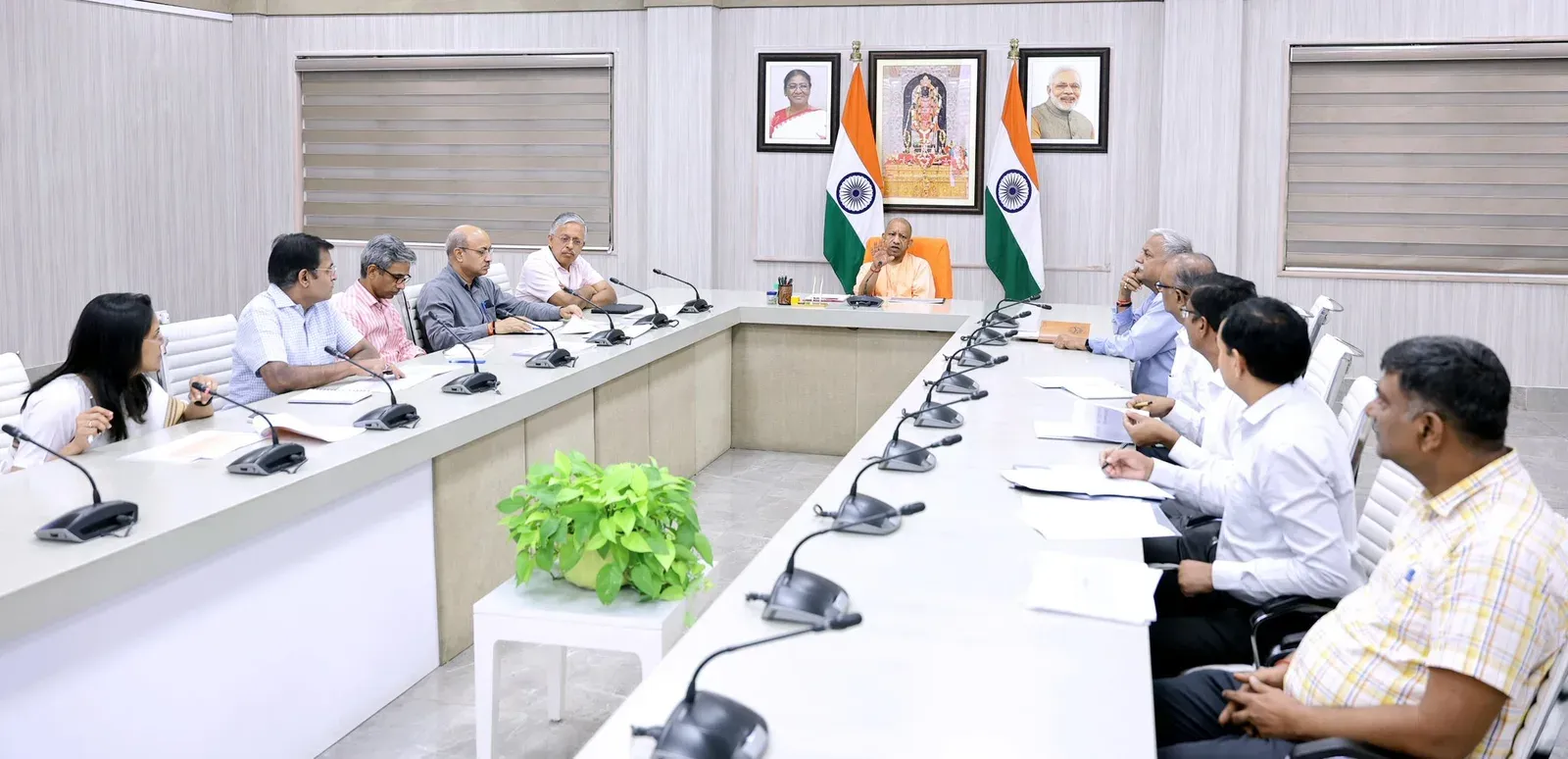 CM Yogi Reviews UPCOS Operations, Stresses Transparency