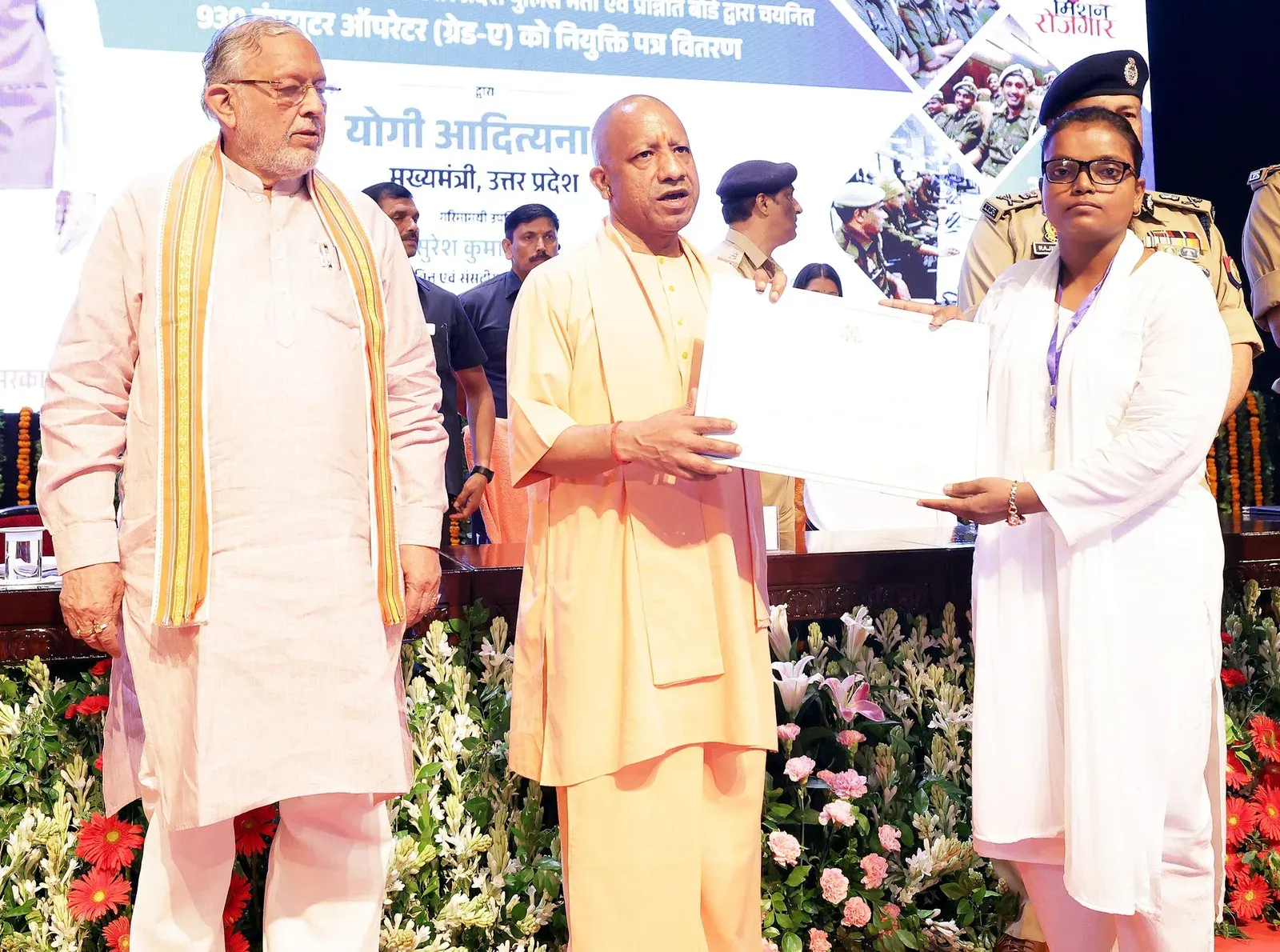 CM Yogi shares images on X in latest outreach post