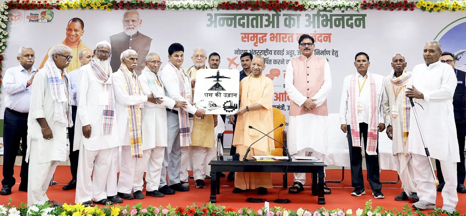 CM Yogi Shares Images on X in Latest Post
