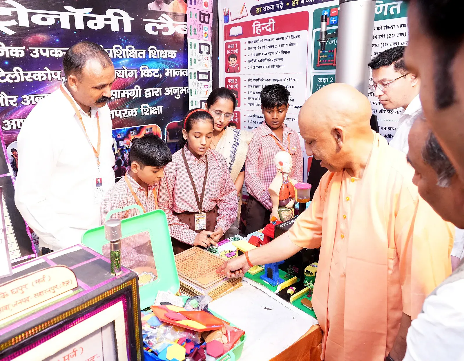 CM Yogi Shares Images on X in Latest Public Outreach