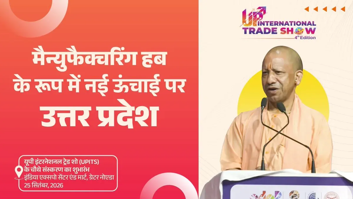 CM Yogi: UP exports cross ₹2 lakh crore, rising as manufacturing hub