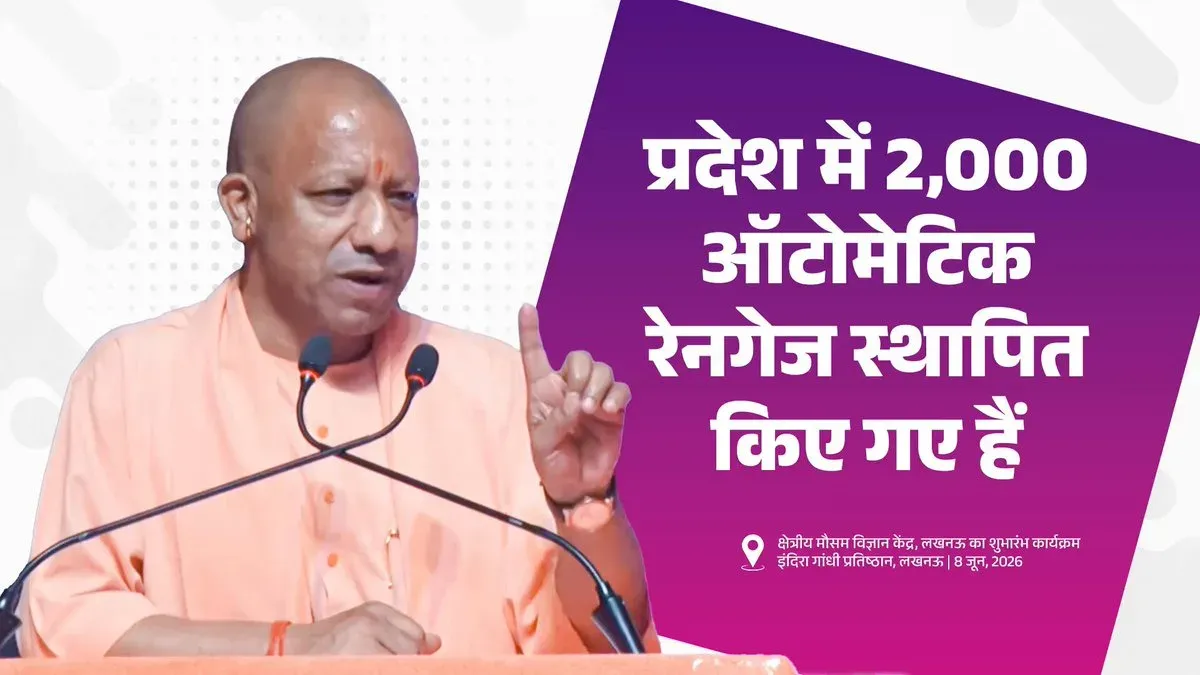 CM Yogi: UP installs 450 weather stations for farmers