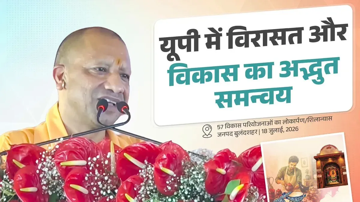CM Yogi: UP Will Become Viksit as Part of Viksit Bharat