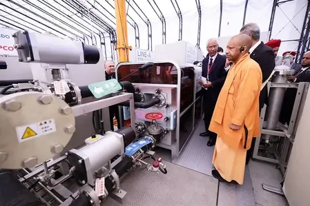 Uttar Pradesh's CM Yogi Adityanath Explores Hydrogen Innovations in Japan