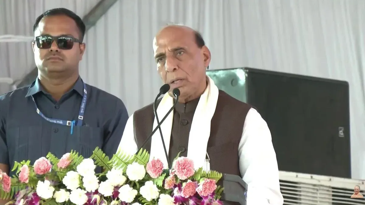 CM Yogi's UP: Rajnath Singh calls Lucknow symbol of military pride