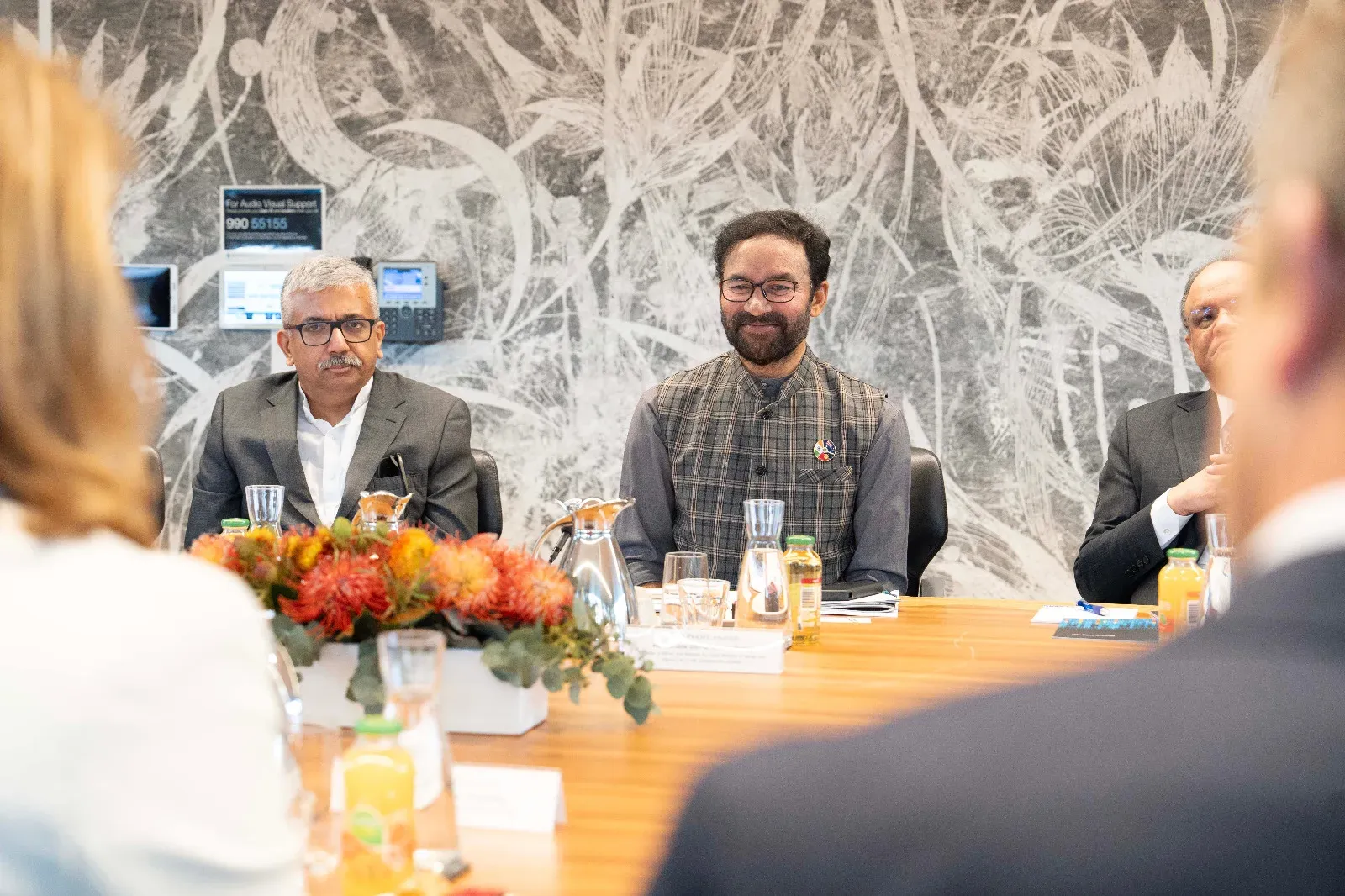 Coal Minister Kishan Reddy Tours Monash University Research Labs