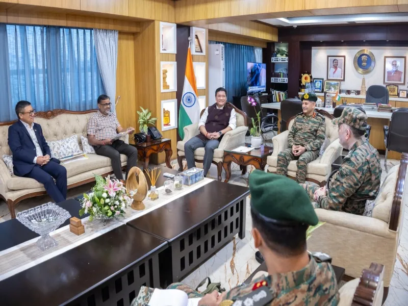 What Did CoAS Gen Dwivedi Discuss with Arunachal CM?
