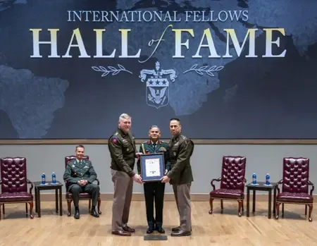 Historic: COAS Gen Dwivedi Joins International Hall of Fame at US Army War College