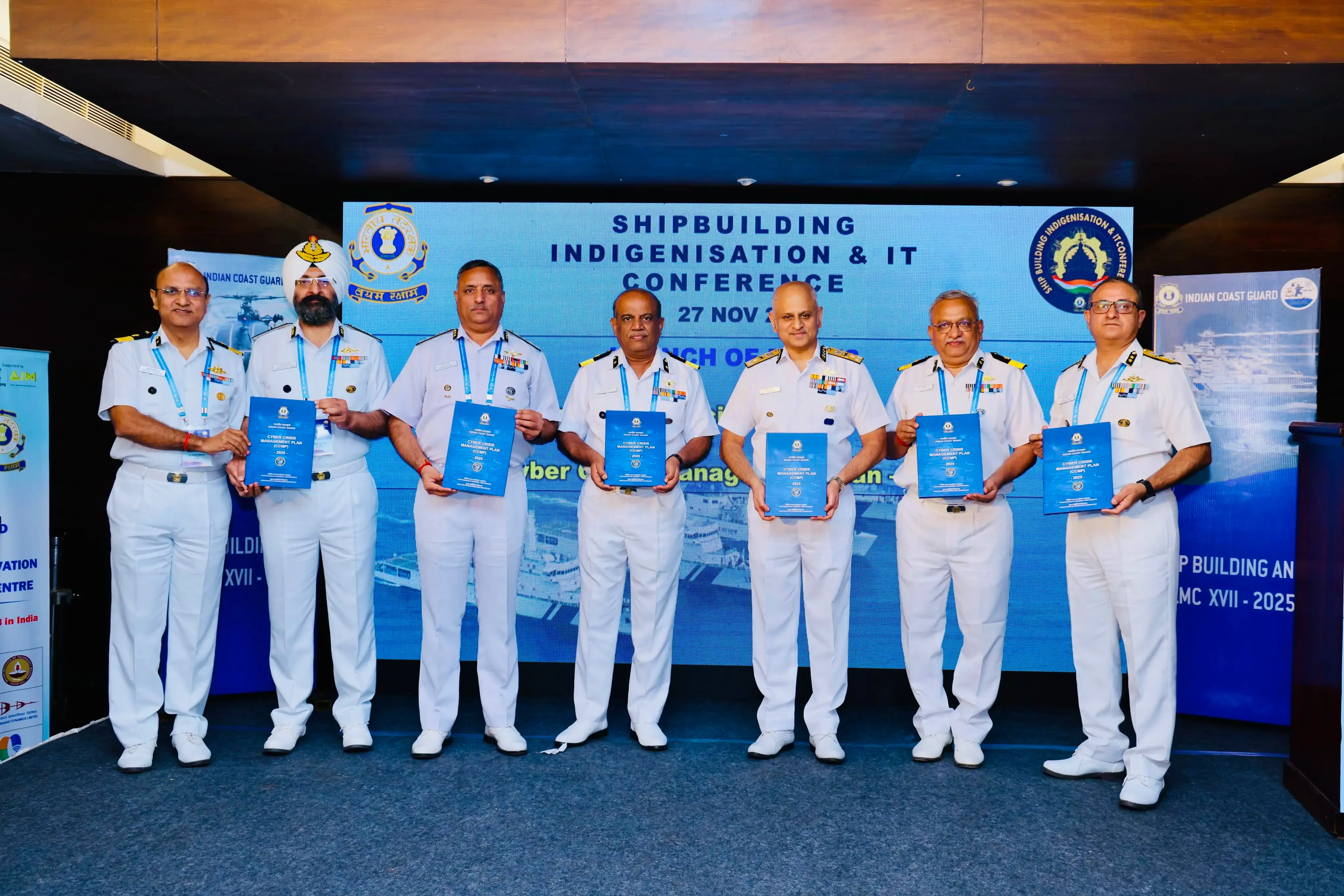 How is the Coast Guard Chief Supporting Indigenisation and Innovation in Shipbuilding?