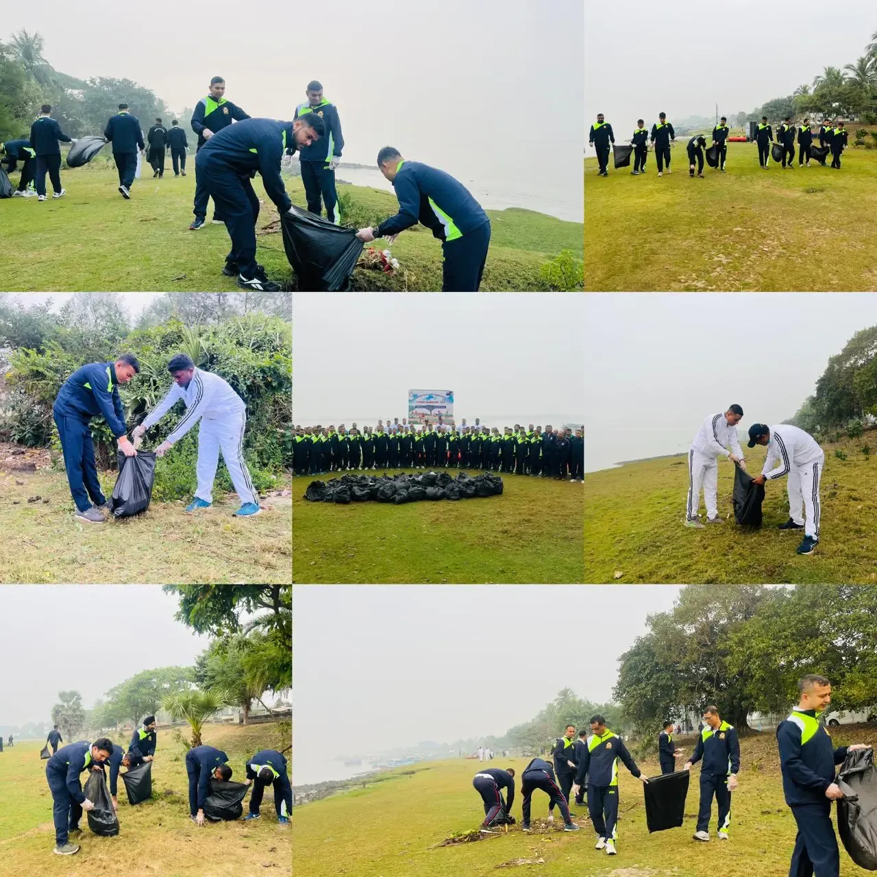 Indian Coast Guard Undertakes Haldia Riverfront Cleanup Ahead of Raising Day