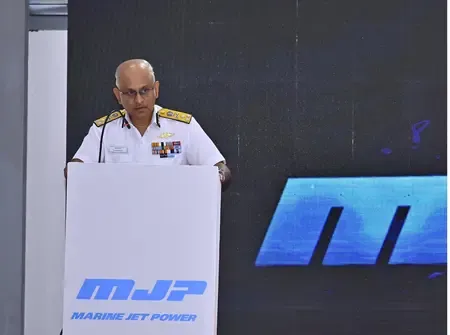 Did the Coast Guard DG Launch a Waterjet Production Facility in Goa?