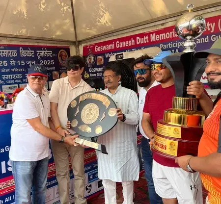 कोलाज ग्रुप ने जीता 50वां ऑल इंडिया गोस्वामी गणेश दत्त मेमोरियल क्रिकेट टूर्नामेंट (पंजी.)