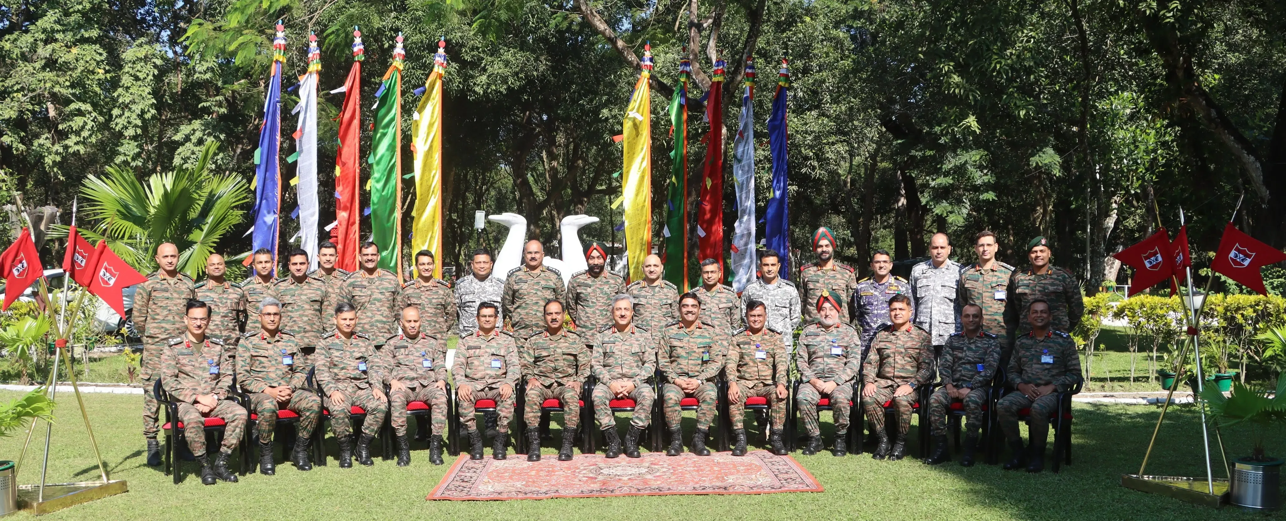 Why Did the Chief of the College of Defence Management Visit Trishakti Corps and Its Forward Areas?