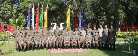 Why Did the Chief of the College of Defence Management Visit Trishakti Corps and Its Forward Areas?