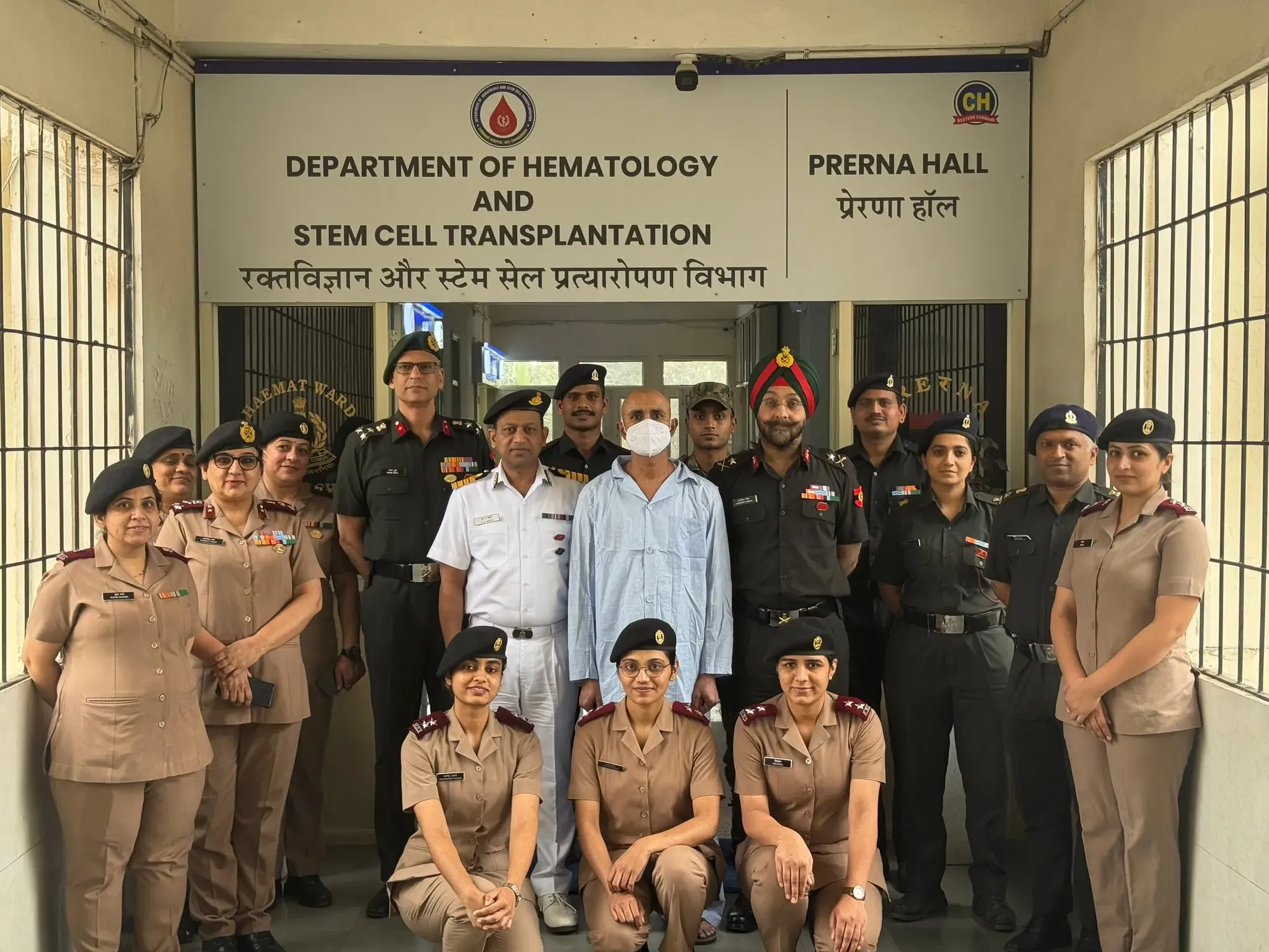 कमांड हॉस्पिटल चंडीमंदिर ने की बड़ी उपलब्धि, पहला ऑटोलॉगस बोन मैरो ट्रांसप्लांट सफल