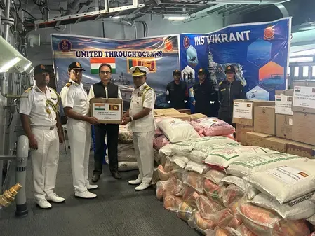 How is India Upholding its 'Neighbourhood First' Policy Through Humanitarian Aid to Sri Lanka?