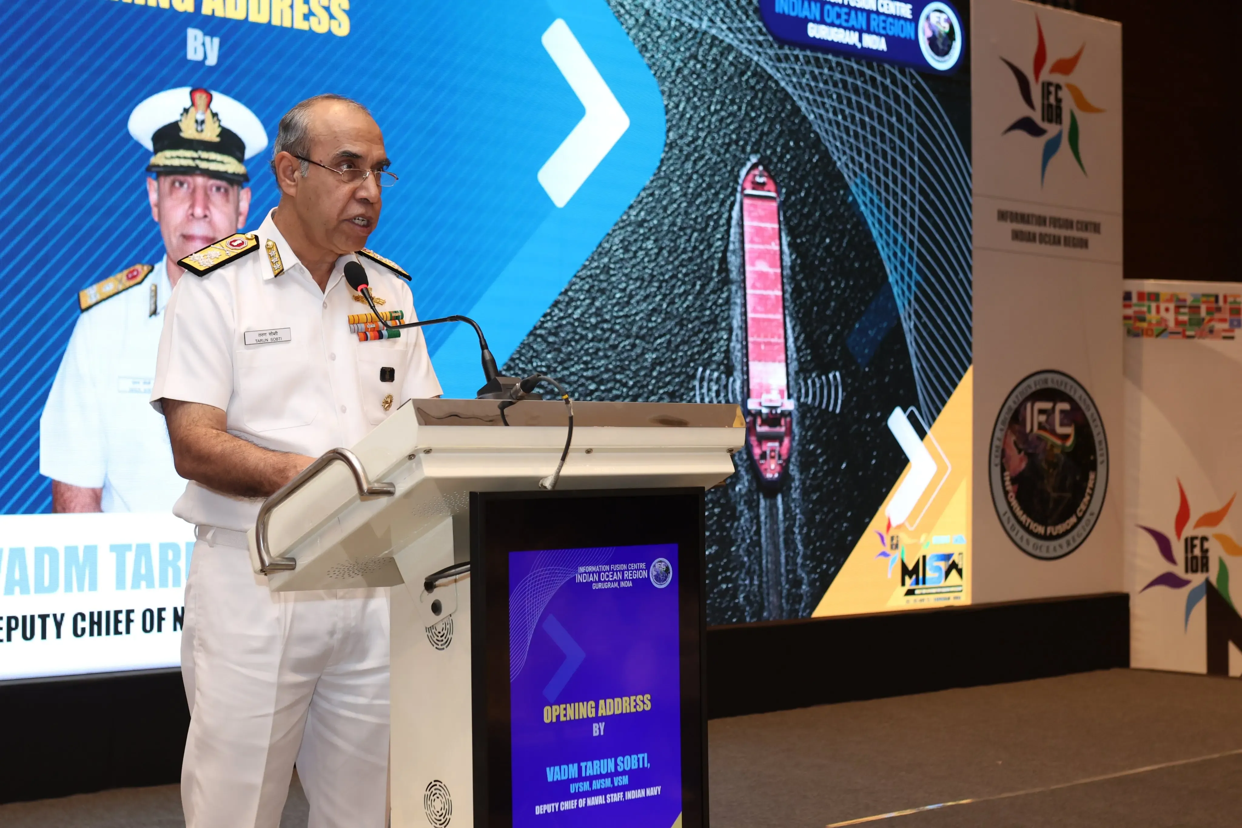 Is India Navy's Deputy Chief Committed to Securing the Indian Ocean Region?