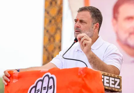 Rahul Gandhi attacks Centre on inflation during Raebareli visit