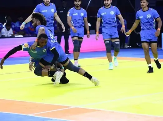 India men storm into Commonwealth Kabaddi C'ship semis with 48-20 rout of Tanzania