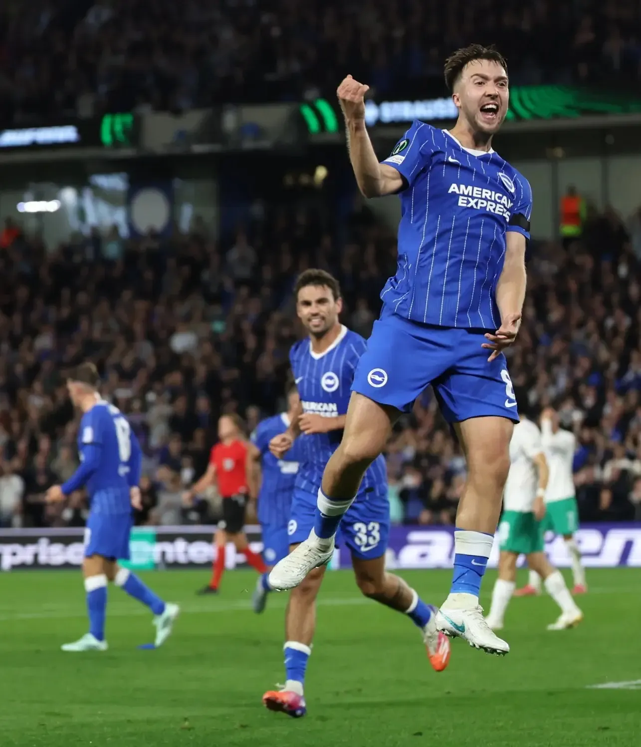 Brighton thrash Zalgiris 4-0 in Conference League opener at Amex