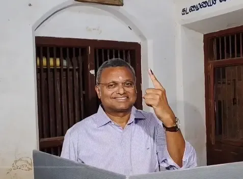 Tamil Nadu Polls: Karti Chidambaram Backs DMK Alliance Victory