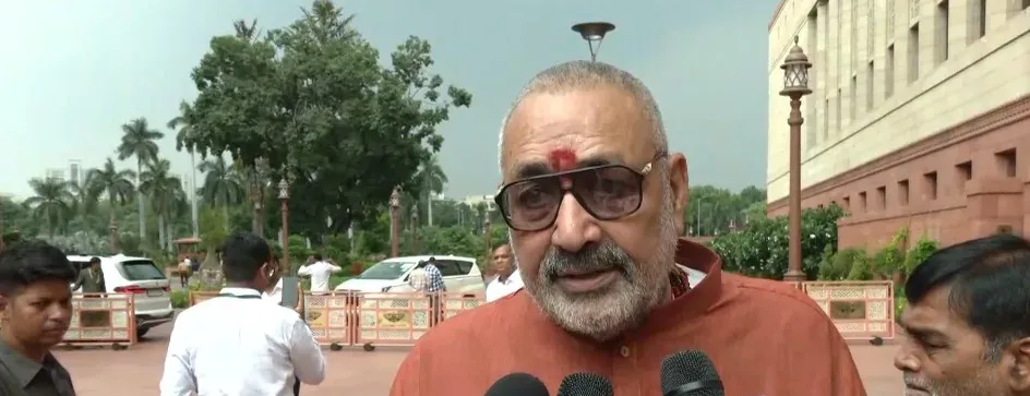 Giriraj Singh slams Congress over monkey toy protest in Parliament