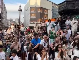 Rijiju slams London demo, alleges Congress flags flew with Pakistan's