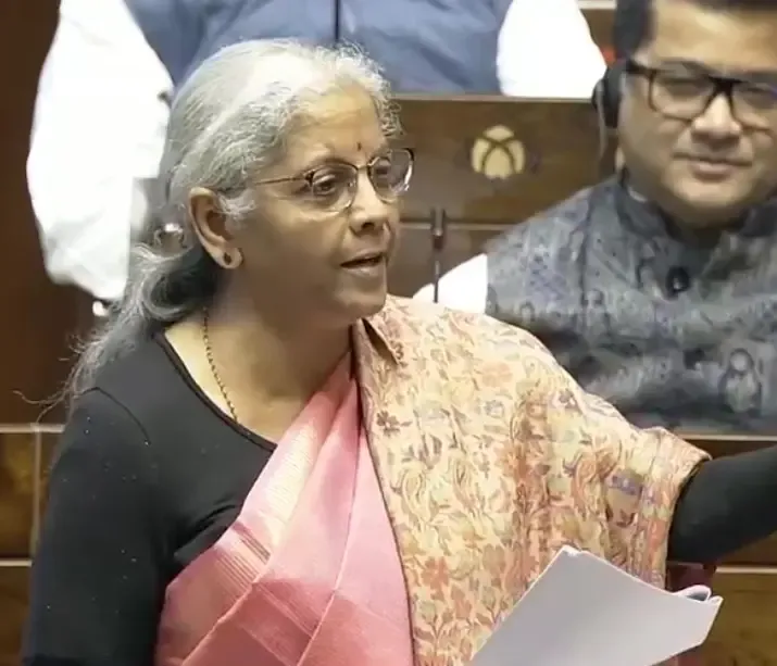 Nirmala Sitharaman Critiques Congress for Constitutional Amendments in Rajya Sabha