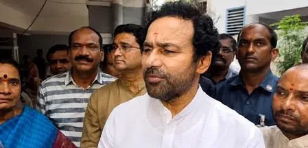 एसआईआर विरोध पर जी किशन रेड्डी का पलटवार: कांग्रेस और बीआरएस का रुख 'दुर्भाग्यपूर्ण'