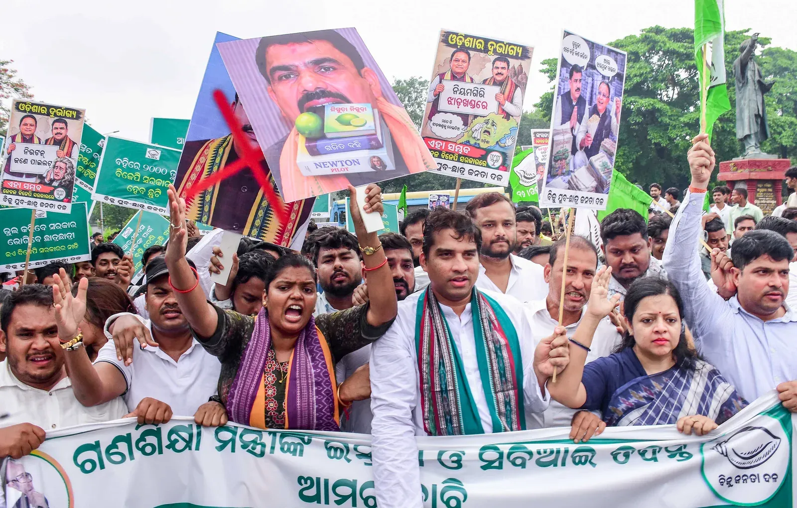 Odisha textbook row: Congress, BJD demand Gond's resignation; BJP hits back